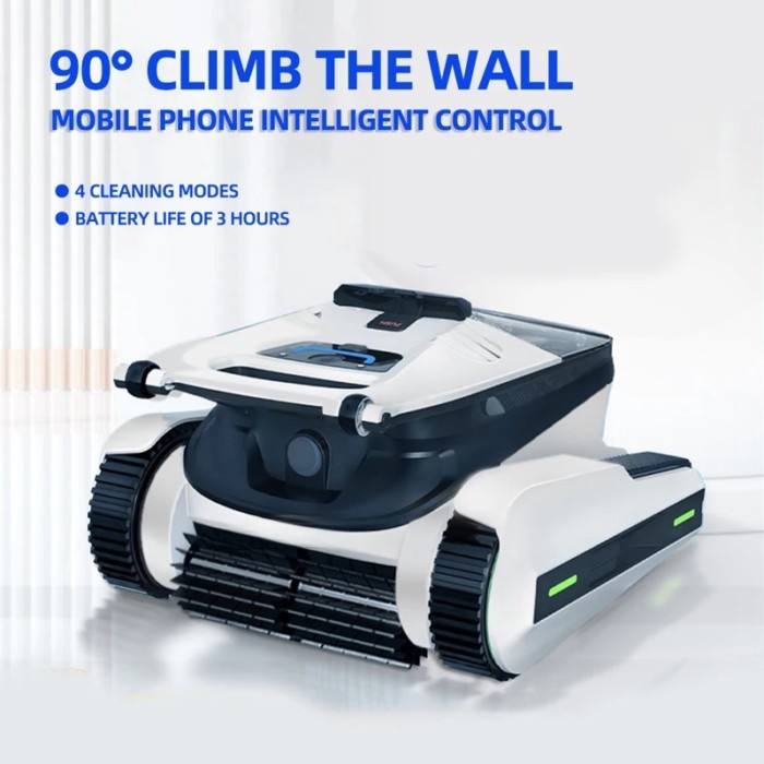 M Fully Automatic Swimming Pool Wireless Cleaning Tool Suction Equipment