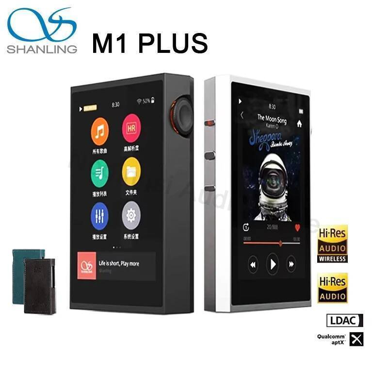 ใหม่ SHANLING M1 PLUS MP3 เครื่องเล่น Hi-res เสียง HIFI Protable เครื่องเล่นเพลง MP3 เครื่องเล่น ES9