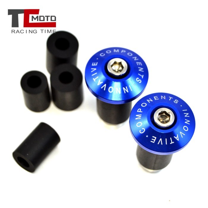 7/8''22 Motorcycle Handlebar Grip Cap Plug Slider For Honda KTM Yamaha R1 R6 R3 Kawasaki Z1000 Z800