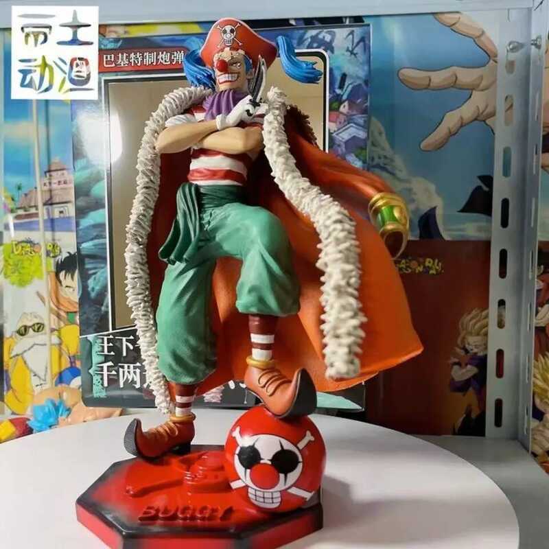 nime Figure Four Emperors Clown Buggy Figures PVC Statue Model Collection Desop Decoration Children