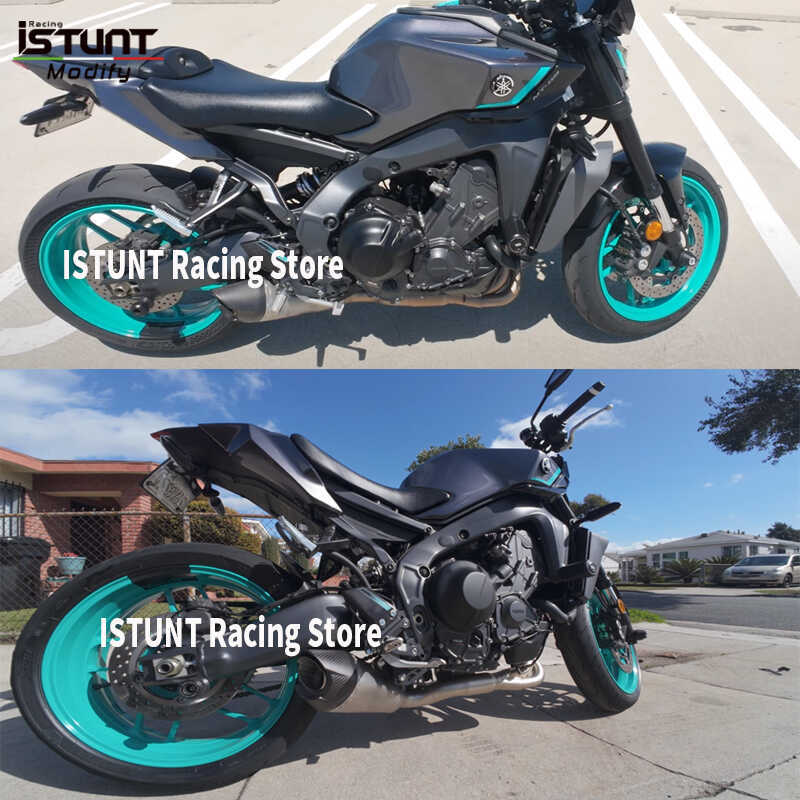 สำหรับ YAMAHA Mt09 MT Fz09 FZ 09 Xsr900 XSR 900 GT 2024 2025 ระบบท่อไอเสียรถจักรยานยนต์ ท่อเก็บเสีย