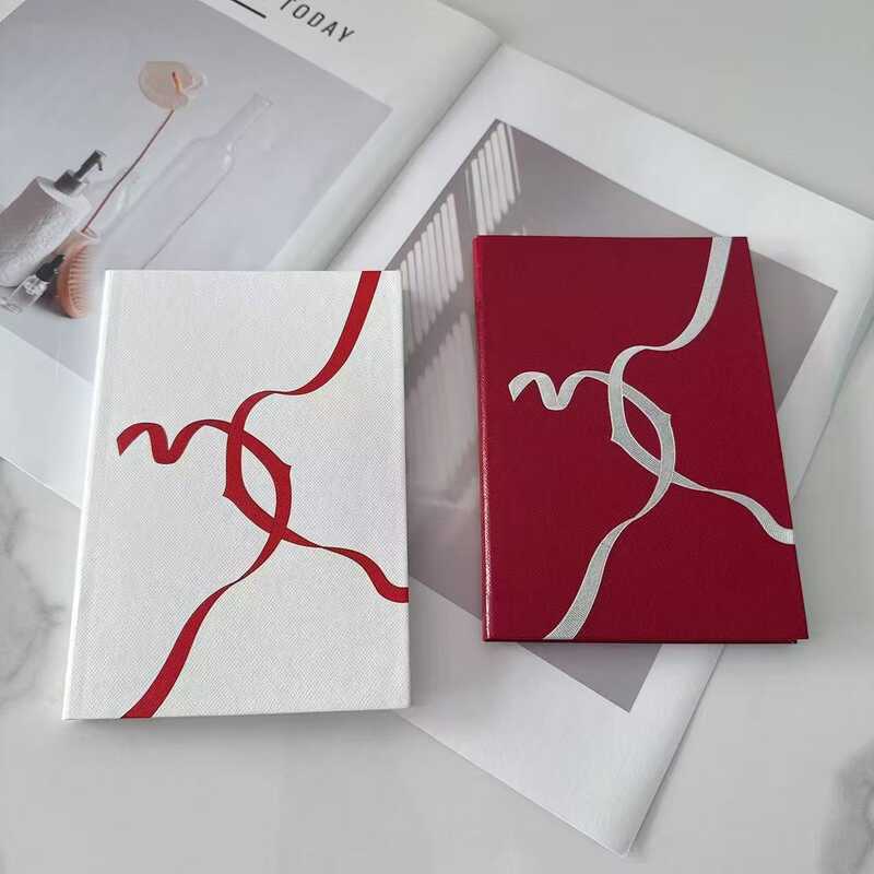 Match World Premium Notebook Jewelry Big Brand Red Notepad Notebook Blank Page Drawing Leather Surfa