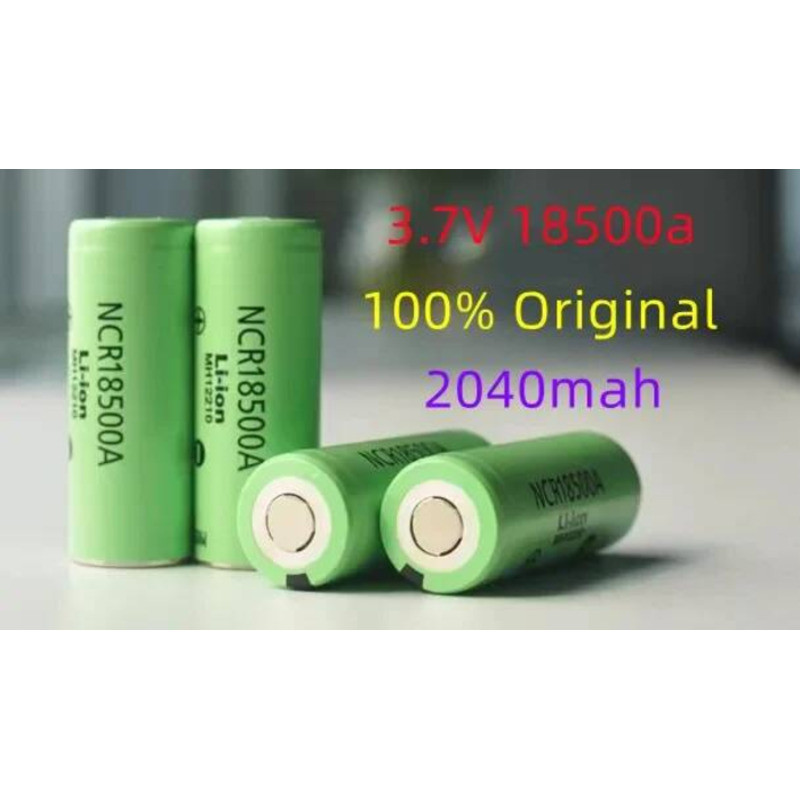 D New High Quality 18500A 3.7V NCR 18500 2040Mah 100% Original 3.6 V Battery For Toy Flashlight Ect