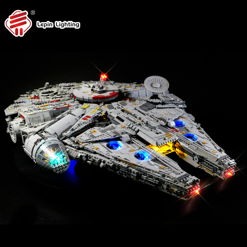 ไฟอิฐ LP เข้ากันได้กับชุดไฟอิฐ 75192 Star Wars Series Ultimate Millennium Falcon