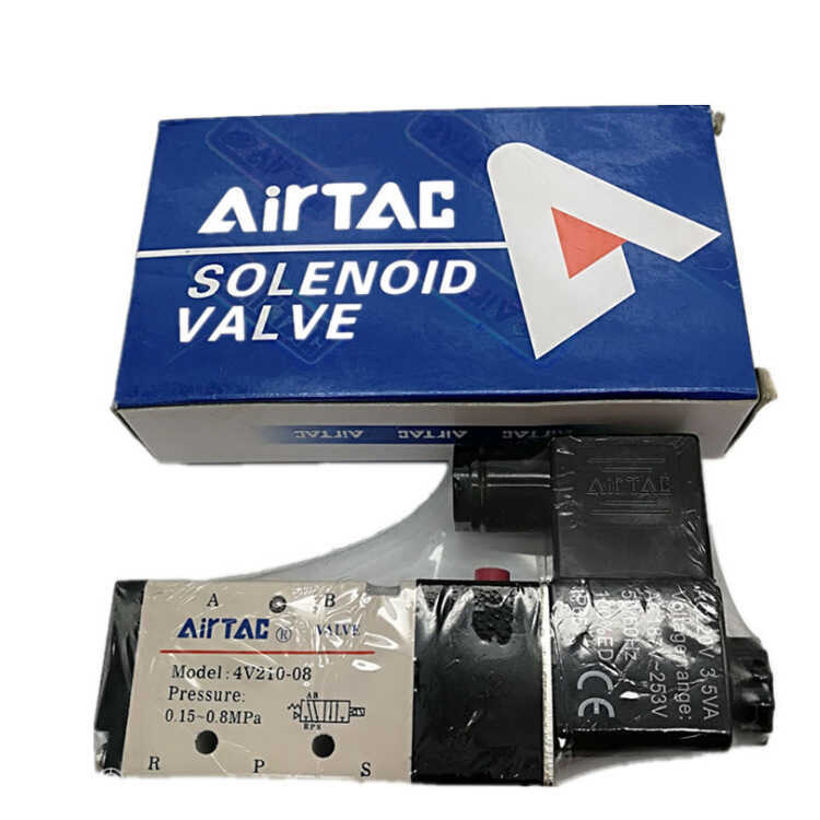 AirTAC AirTAC Solenoid วาล์ว 4V210-08AC220V/DC24V Two-Bit Five-Way Check Valve
