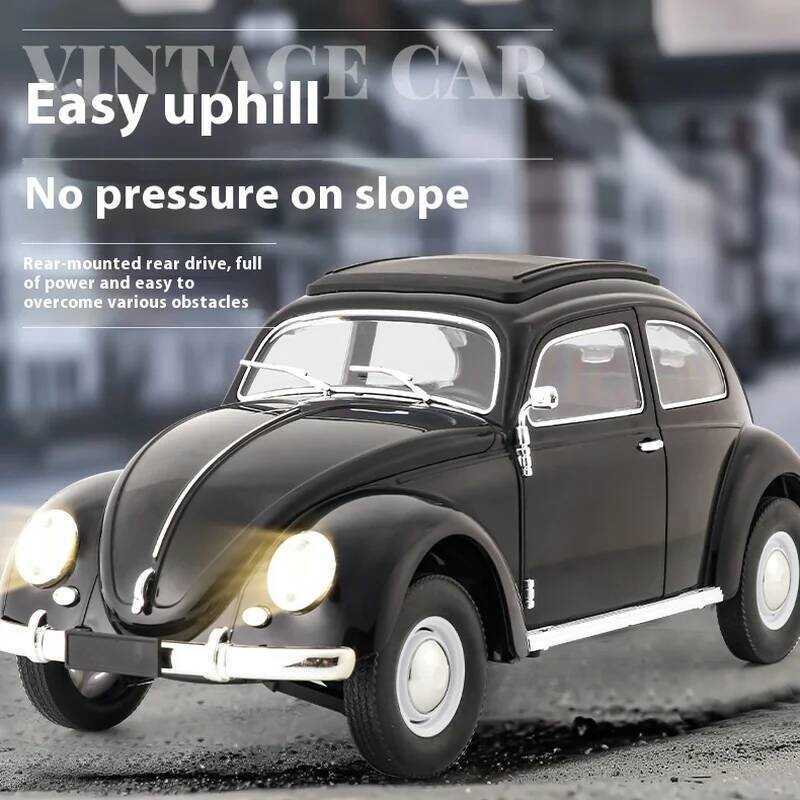 CXD 1:16 D62mini Full Scale จําลองปีนเขา Drift รีโมทคอนโทรล Retro Beetle Rc Mini 1950 รถของเล่น