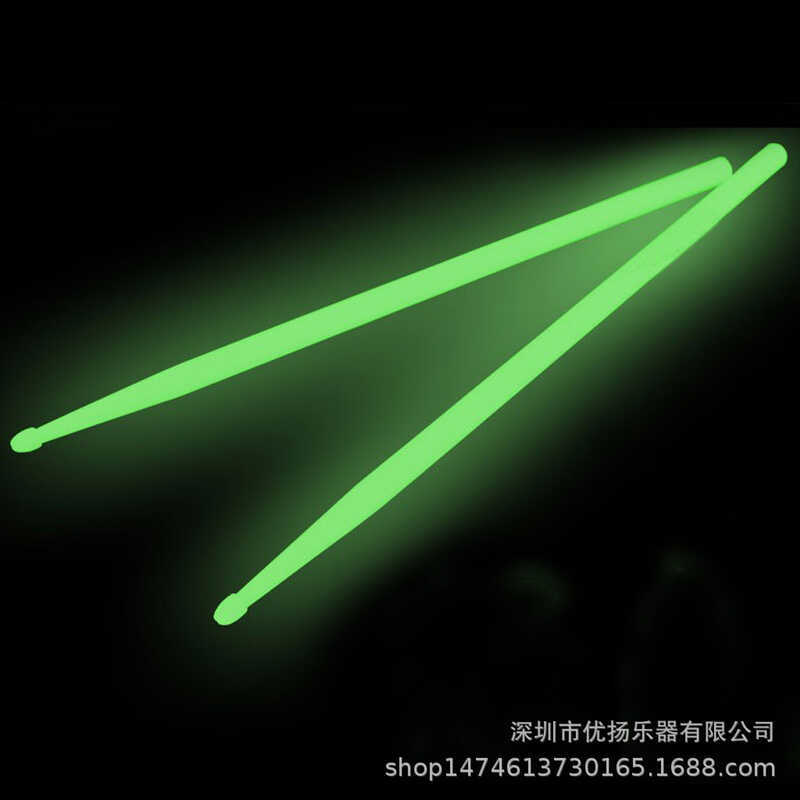 ไม้ตีกลองเรืองแสง, 5A แท่งเรืองแสงไนลอน Luminous Sticks Rack Drum Sticks Luminous Drum Sticks