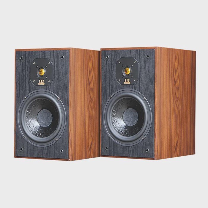 Shock 8-inch fever hifi bookshelf speaker titanium film tweeter wooden passive 2.0 pair box audio