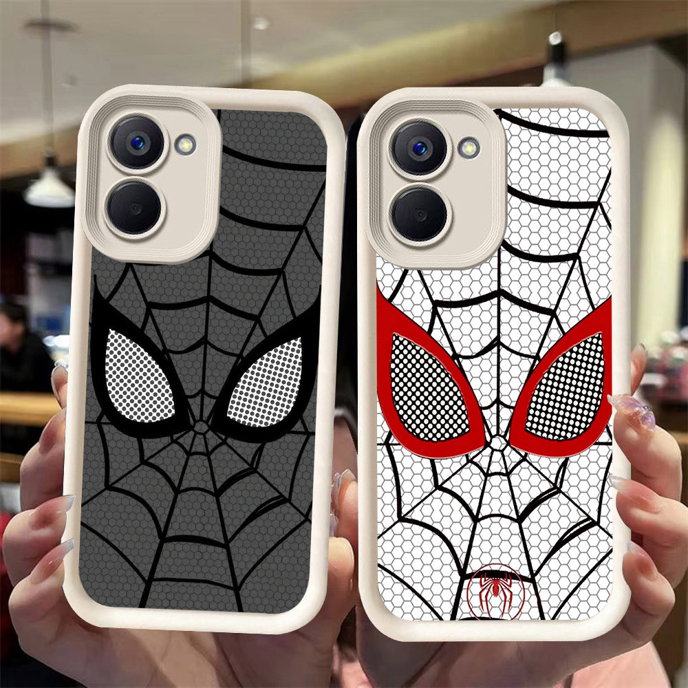 J-39 Spider-man ดำขาวชมพูเคสโทรศัพท์หรับ VIVO Y28S Y36 Y27S Y27 5G