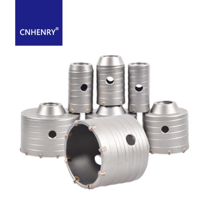 SDS Concrete Hole Saw 30-160mm Electric Hollow Core Drill Bit Shank 110-530mm Core Drill Bit Cement
