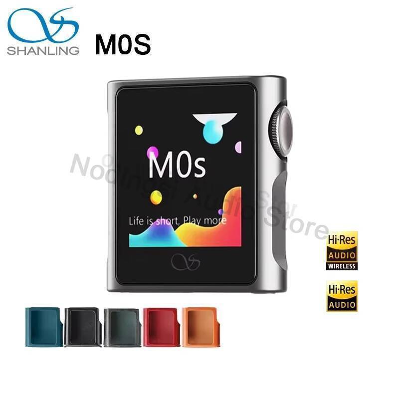 ใหม่ SHANLING M0S MP3 Player Hi-Res Audio HIFI เครื่องเล่นเพลงแบบพกพา MP3 Player Two-Way Bluetooth 5