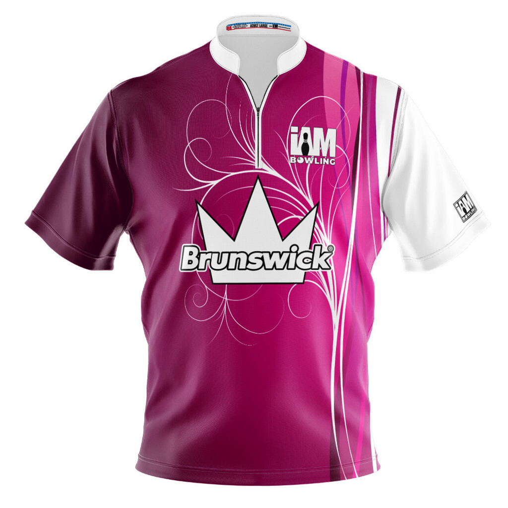 Brunswick DS Bowling Jersey - Design 2104-BR Bowling jersey เสื้อโปโล