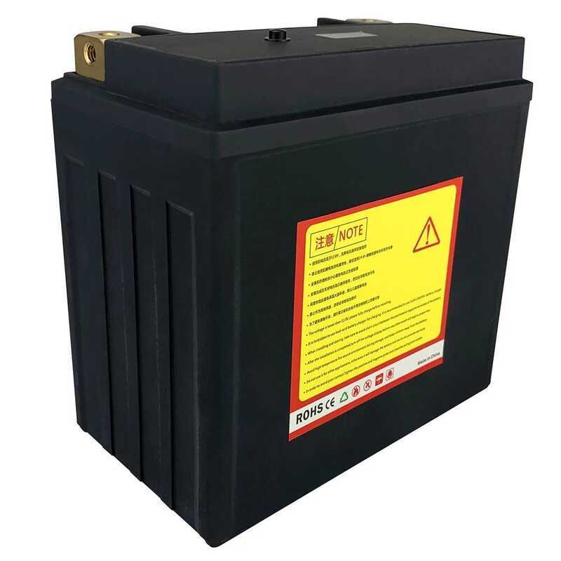 แบตเตอรี่ลิเธียมสำหรับมอเตอร์ไซค์ EU Stock 14L-Bs 12V 9Ah 520Cca Powersport ใช้แทน Ytx14l-Bs, Ytx14