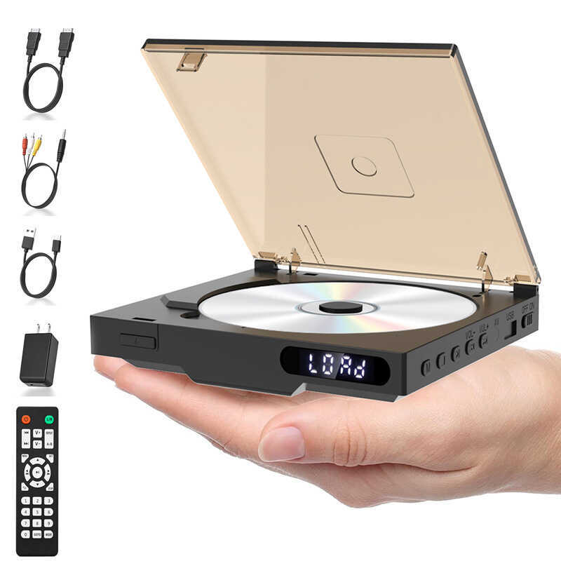 เครื่องเล่น DVD ในครัวเรือน DVD แบบพกพา EVD เครื่องเล่นเด็ก V cd Player HD Mini cd Player