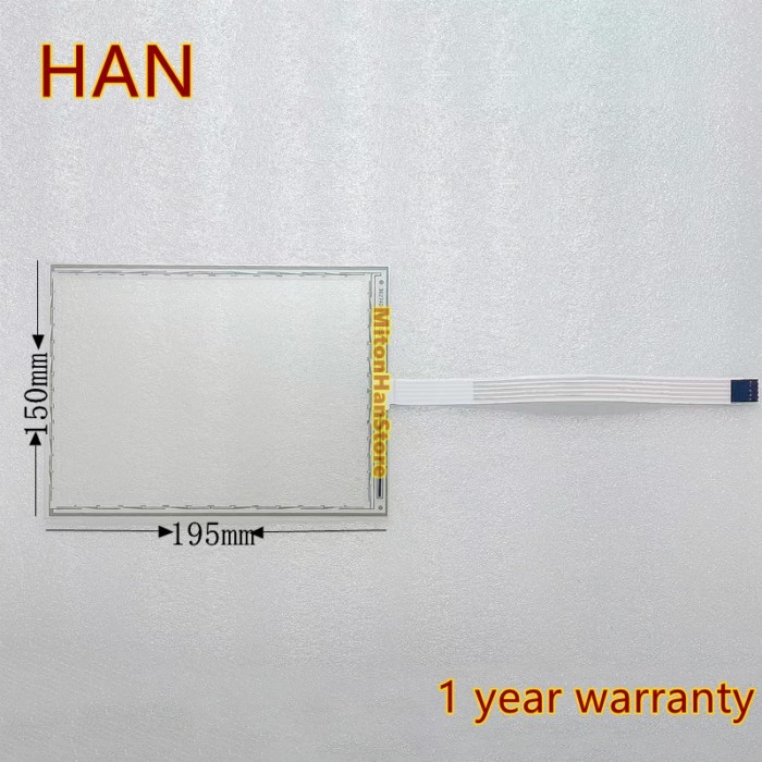 ELO T084S-5RA002N-0A18R0-150FH E843375 SCN-A5-FLT08.4-Z01-0H1-R 8.4 Inch 5 Wire Touch Panel Screen