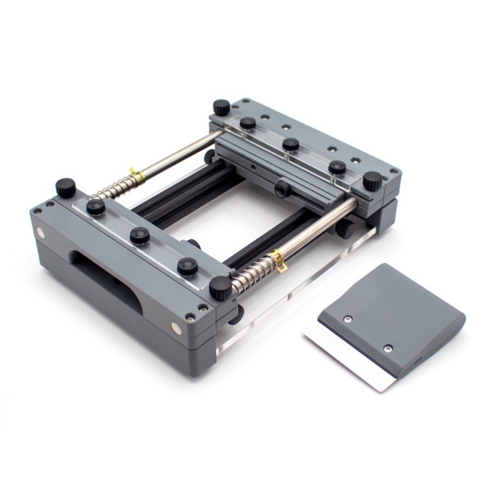 PCB Screen Printing Machine - Manual Compact Benchtop Solder Paste Stencil Printer