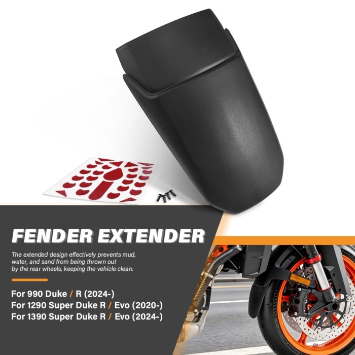 Front Fender Extender Mudguard Extension For 1290 Super Duke R Evo 1390 Super DUKE R Evo 2024 990 D