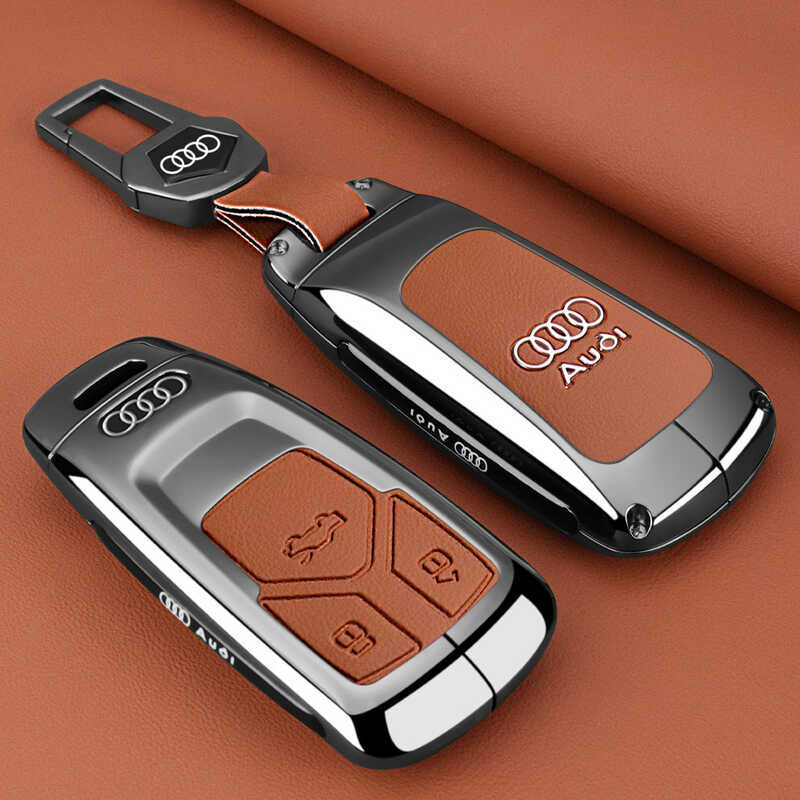 เหมาะสําหรับ 2025 Audi Q5LA6L A7 A3L ฝาครอบกุญแจรถ Q2L Q3Q7 หัวเข็มขัด A4Lq4etron