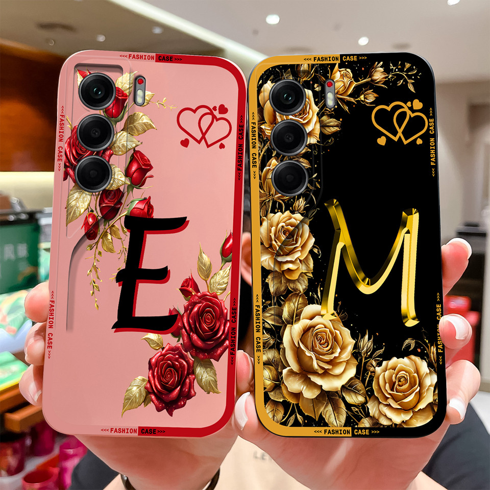 สําหรับ Tecno Camon 40 40 Pro 40 Premier Brilliant ดอกไม้กล้องกันกระแทก Anti-drop สําหรับ Tecno Camo