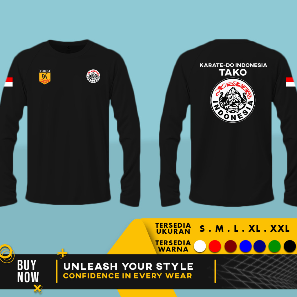 เสื้อยืด TAKO Karate DO | แขนยาว