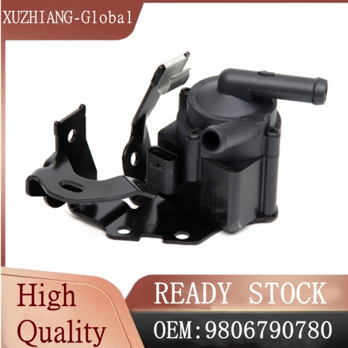 Brand New Electric Water Pump 1201H9 1201J8 9806790780 V762942380 V761936280 for Citroen C4 C5 Peug