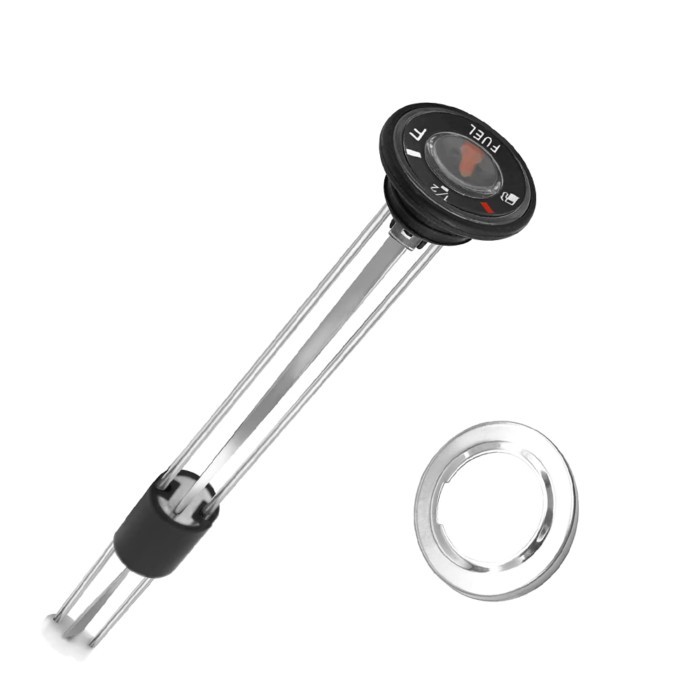 Fuel Gas Cap Gauge Meter 5.59 Inch for 1988-2011Kawasaki ATV Bayou and Prairie,OE:520050735, 520051