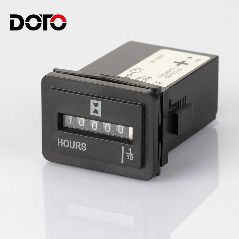 อะไหล่รถยนต์ วิศวกรรมยานพาหนะชั่วโมงนาฬิกา SYS-3 อุตสาหกรรมยางจับเวลา Loader Meter Timer ส่งออกอุปทา