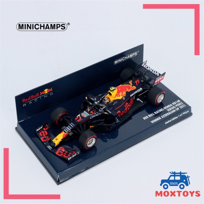 MINICHAMPS1: 43 Red Bull Fleet Honda RB16B#11阿塞拜疆冠军2021合金模型车
