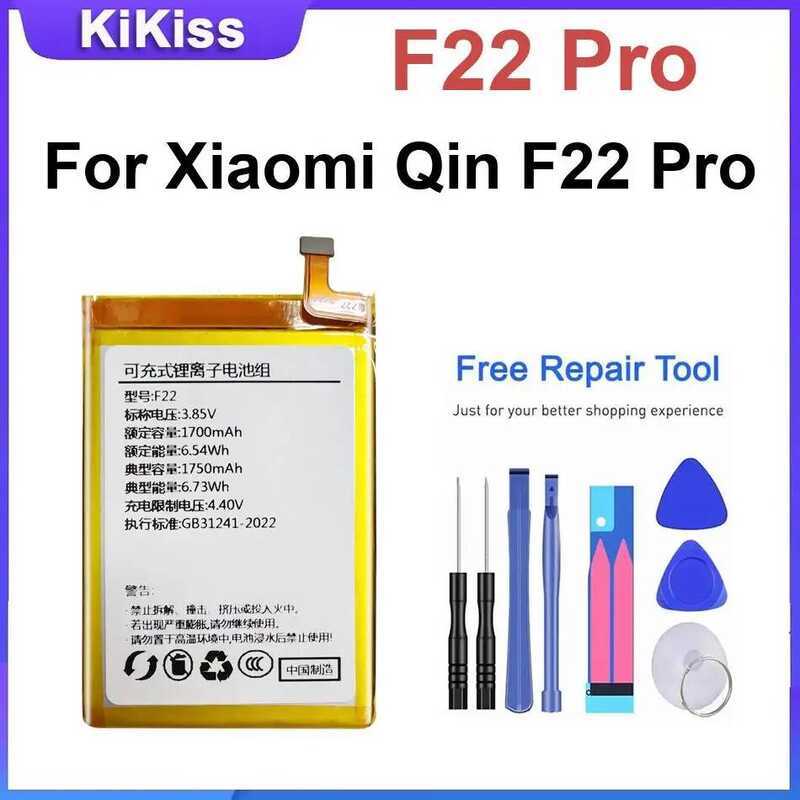 แบตเตอรี่โทรศัพท์มือถือสำหรับ Xiaomi Qin F22 Pro แบตเตอรี่ใหม่เอี่ยม