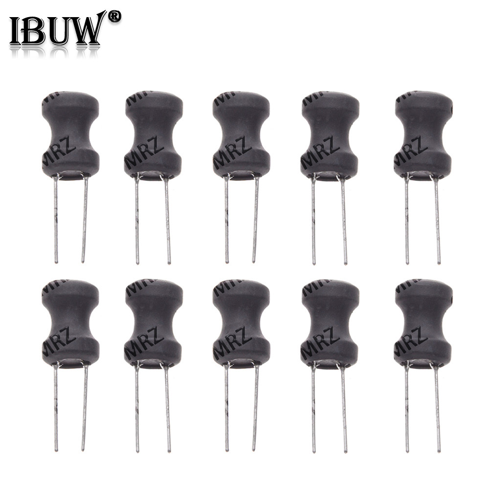 10PCS 0912 150UH 220UH 9*12 มม.I-shape Power Inductor เหนี่ยวนําขดลวดทองแดง 1MH 68uh 100UH