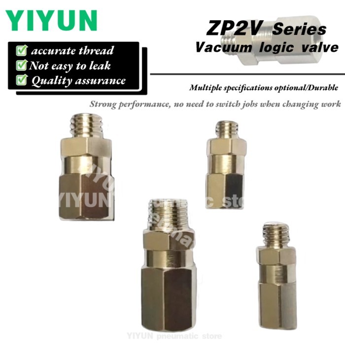ZP2V-A5 A8 A10 B5 B6 B01 A5A5 B5B5 A01A01 B01B01-03,05,07,10 YIYUN pneumatic element Vacuum logic v