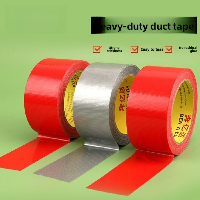 Colored Duct Tape Carpet Tape, Single-sided Mulch Film, Waterproof, Strong Adhesive Tape, High Visc