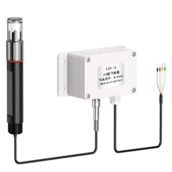 Online water quality tester with RS485 output, pH sensor acidity - purple gas meter