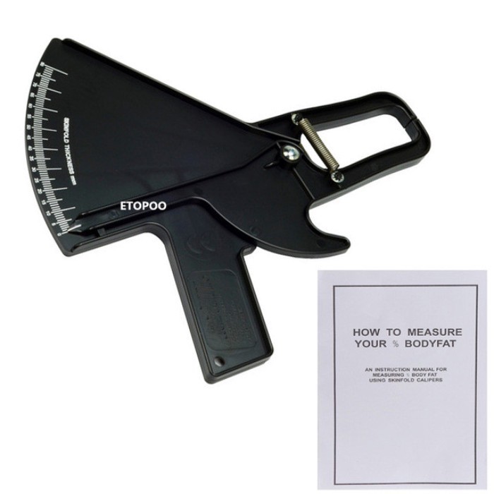 0-80mm Professional Plicometro Slim Guide Skinfold Caliper Body Fat Caliper Plicometers Body Calipe