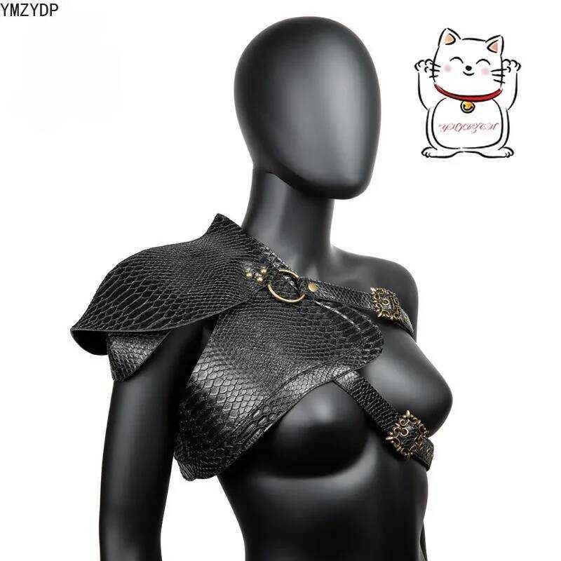 C Hot Selg European And American Punk Armor Women's Armorshawl Vest Halloween Cloak Cosplay Makeup