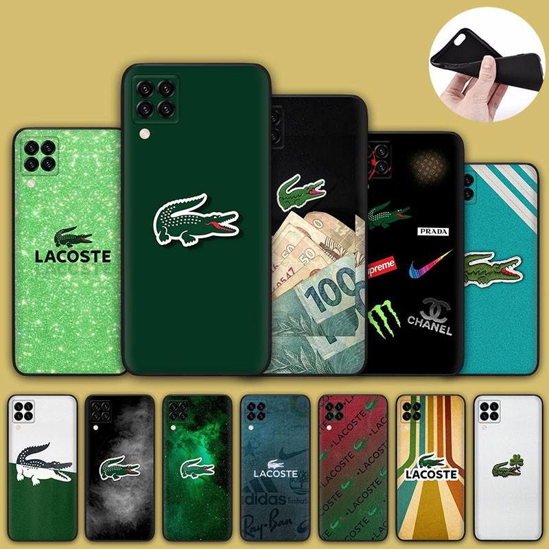 เคสซิลิโคนเคสโทรศัพท์ Samsung Galaxy J4 J6 J8 2018 J4 J6 Plus หรือ J4 J6 Prime K579 Lacoste