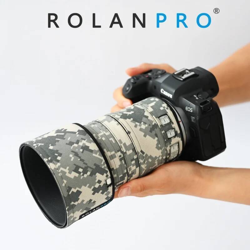 ROLANPRO เลนส์กันน้ําสําหรับ Canon RF70-200 มม.F4 L IS USM กันฝนแขนป้องกันสําหรับ canon RF70-200 มม.