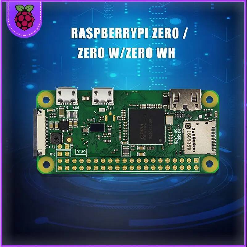 C Raspberry Pi ZERO/ ZERO W/ZERO WH/ZERO 2W ไร้สาย WIFE บลูทูธบอร์ด 1GHz CPU 512MB RAM Raspberry Pi 