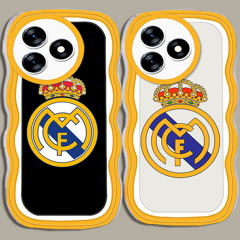 A-13 Real Madrid TPU Casing สําหรับ Tecno Pova 6 5 Neo 2 7 Pro 5G เคสใส