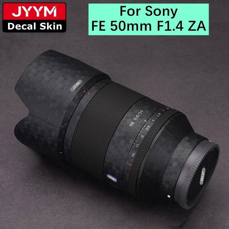 Mebont Decal ผิวสําหรับ Sony FE 50 มม.F1.4 ZA SEL50F14Z สติกเกอร์เลนส์กล้องไวนิล Wrap Anti-Scratch ฟ