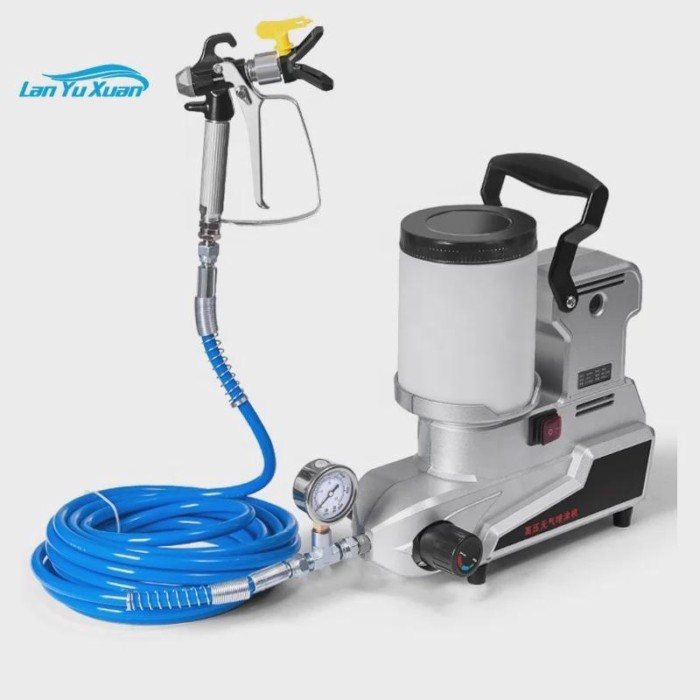 New Design Portable Light Weight Airless Sprayer 6.8kg Powerful Painting for Emulsion Latex Paint H