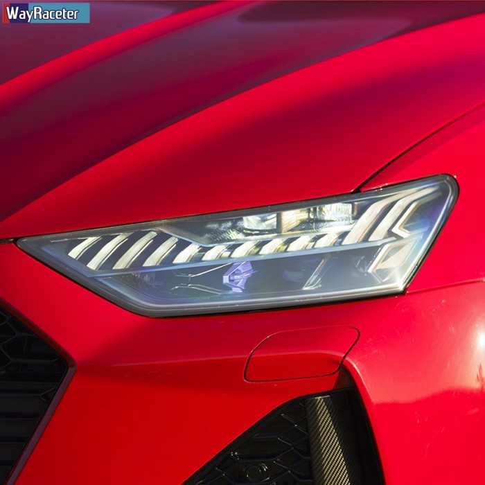 2 Pcs Car Front Light Transparent TPU Sticker Headlight Protective Film For Audi RS3 8V RS4 B8 B9 R