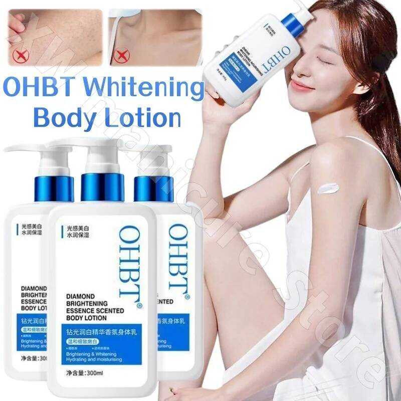 OHBT Brightening Body Lotion บํารุงกรดผลไม้เพื่อลดเมลานิน Long-lasting Moisturizing Chicken Skin Rem
