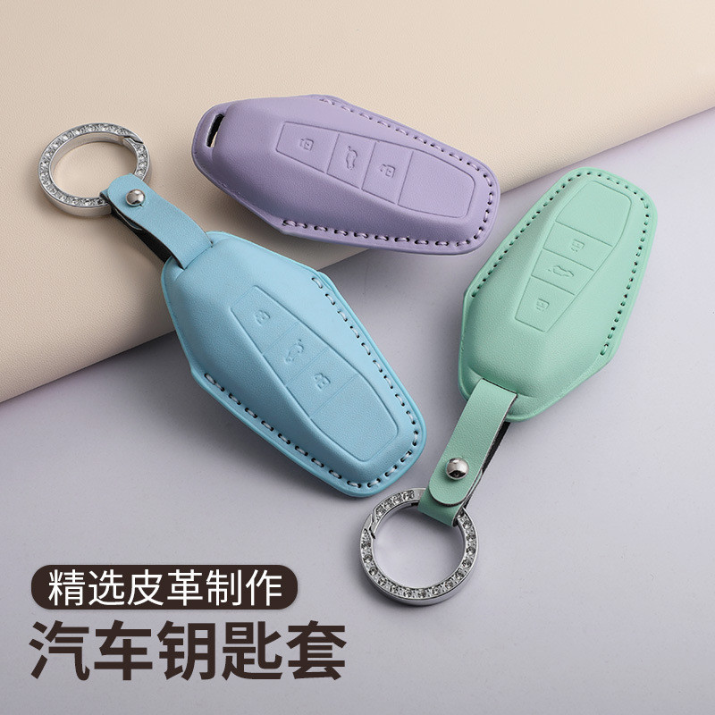 ใช้งานร่วมกับ Carbloom Geely Emgrand chery Jaecoo 6 Ev 2024-2025 J6 Jaecoo6 EQ7 ICar 03 Key Case รถอ