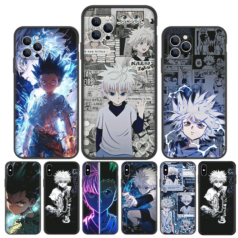 สําหรับ iPhone 12 13 14 Mini Pro Max Plus TPU ความเข้ากันได้ Soft Case เคสโทรศัพท์กรณีป้องกัน Killua