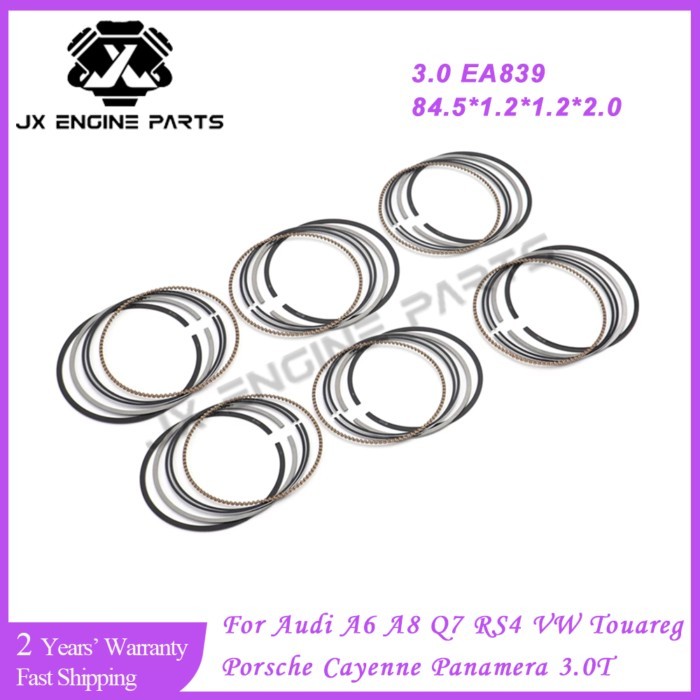 EA839 Engine Piston Ring Set For Audi 2.9 3.0 A7 A8 Q7 Q8 S5 SQ5 RS4 RS5 Porsche Cayenne Macan Pana