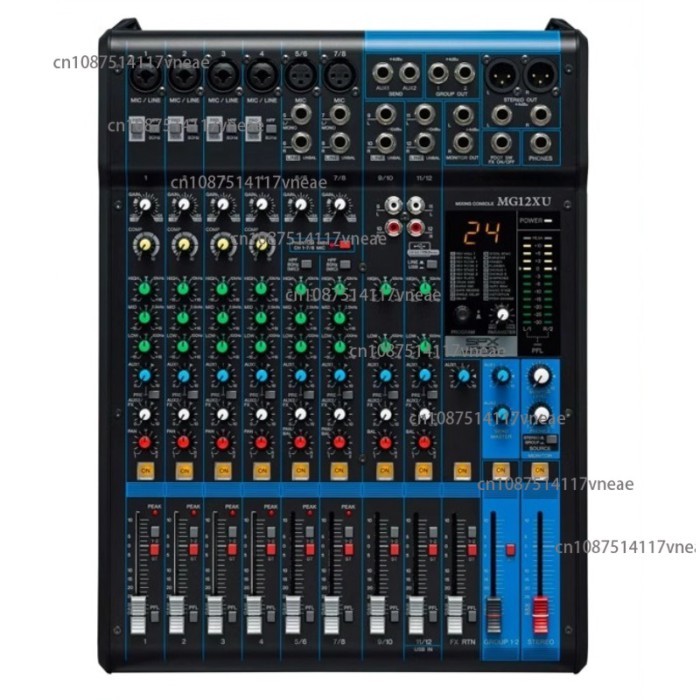 Professional Mixer 12Channel MG12XU Audio Mixer Mixing Console
