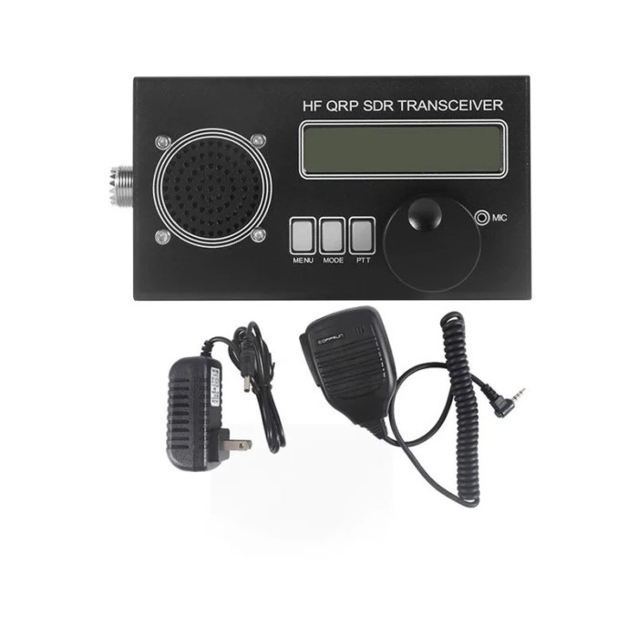 USDX USDR HF QRP SDR Transceiver SSB/CW Transceiver 8-Band DSP SDR + Microphone + Battery + Charger