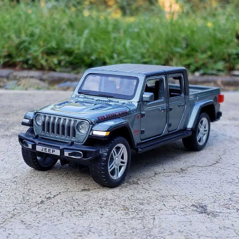 rangler Gladiaor Alloy Pickup Car Diecass Meal Toy Off-Road Vehicles Model Simulaion Collecion Kids