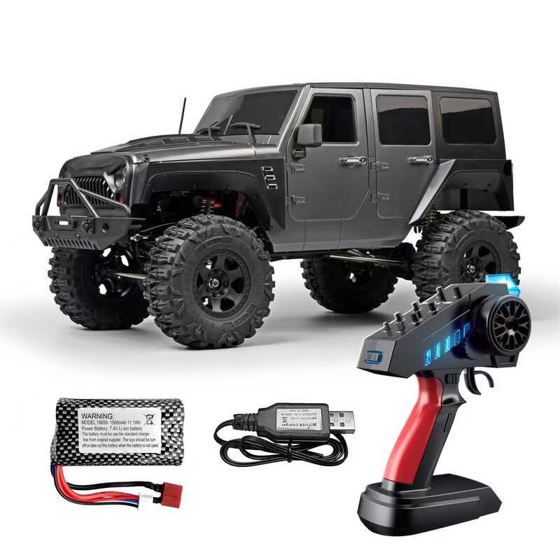 Mangniu 1: 10 สินค้าใหม่ MN222 รุ่นรถปีนเขา Full Scale RC รีโมทคอนโทรลรุ่น Off-Road รถ 4WD รถของเล่น